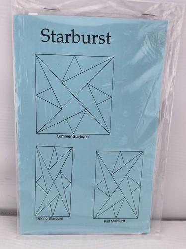 Starburst pattern blocks - pattern, by