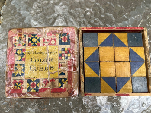Embossing color cubes no - cubes,