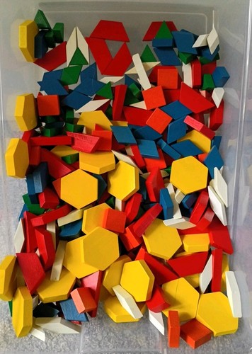 Geometric pattern blocks lot - geometric,