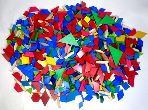 Lot 766 geometric shapes - of,