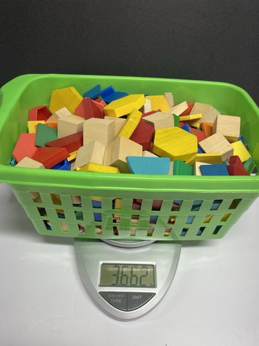 Wood plastic pattern blocks - plastic,