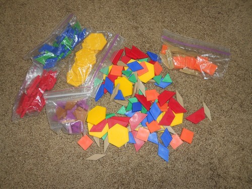 Huge lot geometric shapes - of,