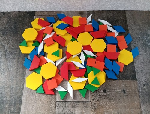Vintage math manipulatives - vintage,