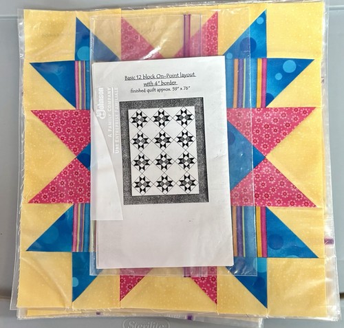 Finished sampler quilt - finished,