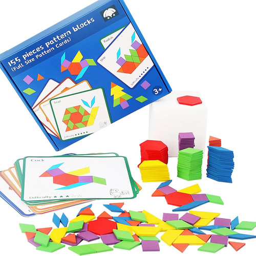 155 pcs wooden pattern - pcs,