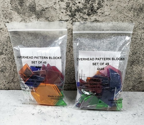 Eta pattern blocks - pattern, overhead