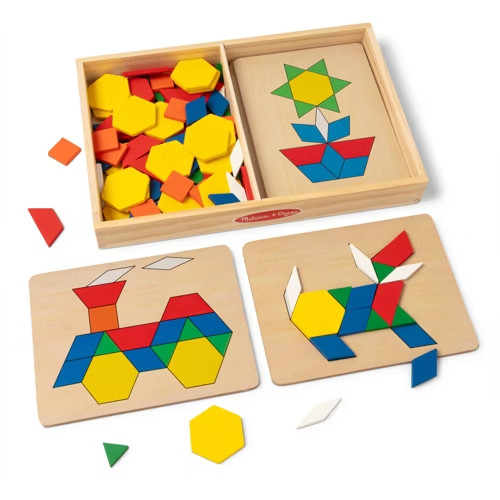 Melissa doug pattern blocks - melissa, &