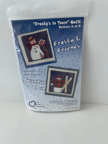 Frosty town quilt pattern - frosty's,