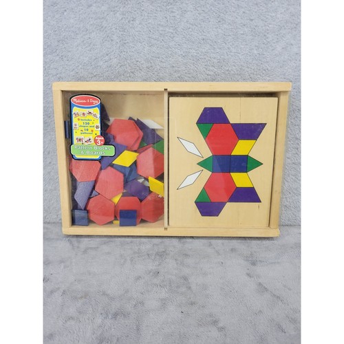 Melissa doug pattern blocks - &,